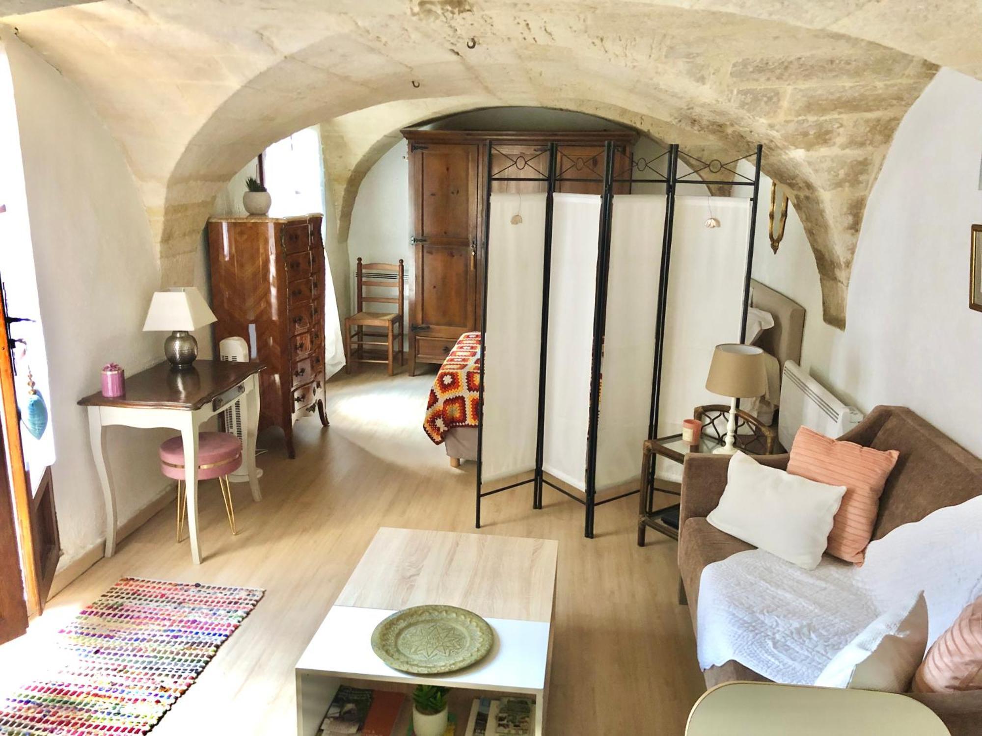 Petit Loft Sur Jardin En Centre-Ville Uzès Exterior foto